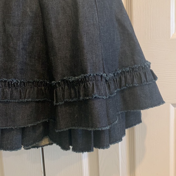 NWT Short Denim Full Skirt - Picture 4 of 5